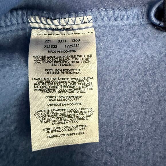 Columbia Soft Blue‎ Long Sleeve Full Zip Fleece Size Large - Picture 10 of 10